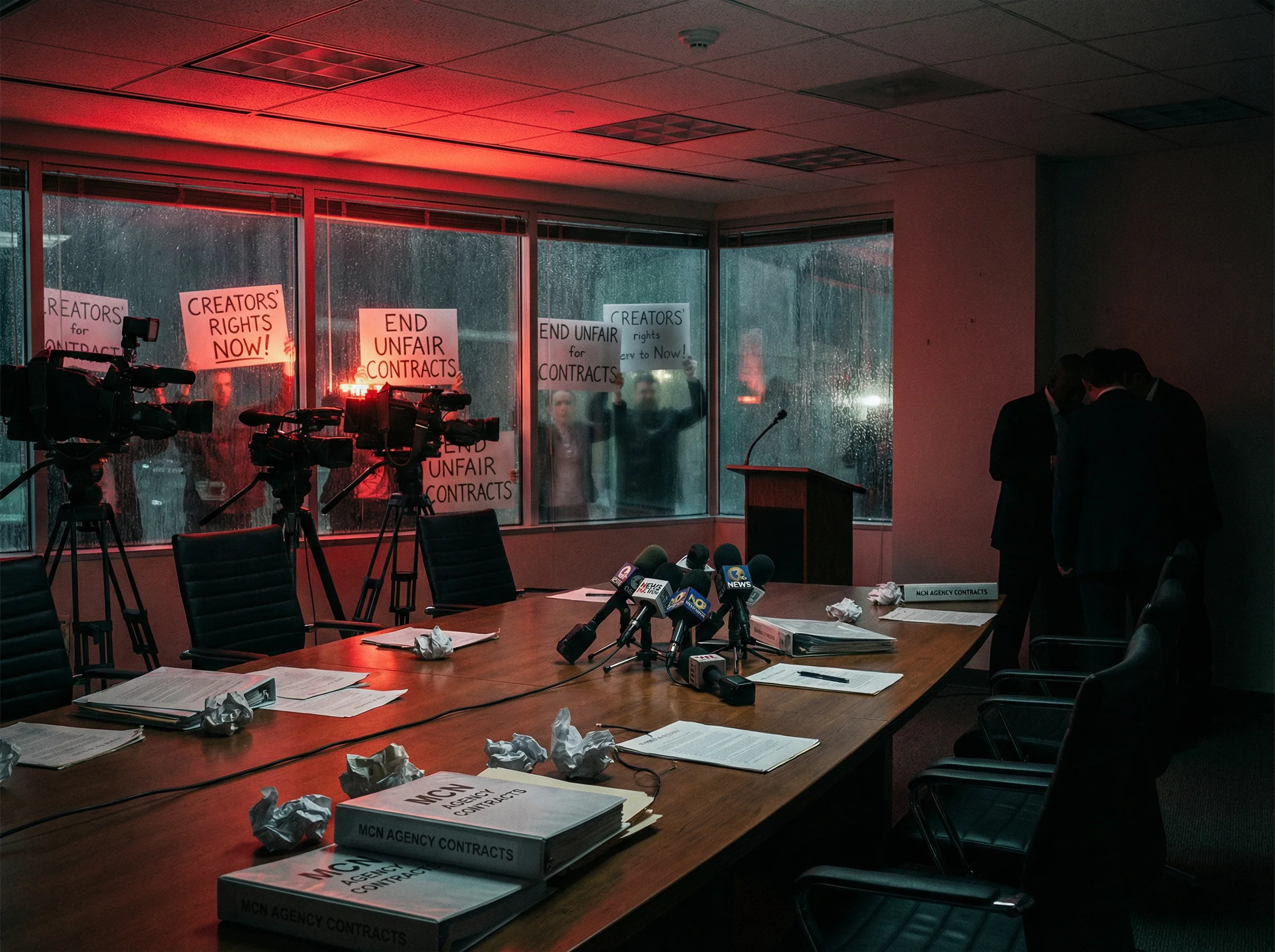 黑料社 - 某MCN机构旗下主播集体维权